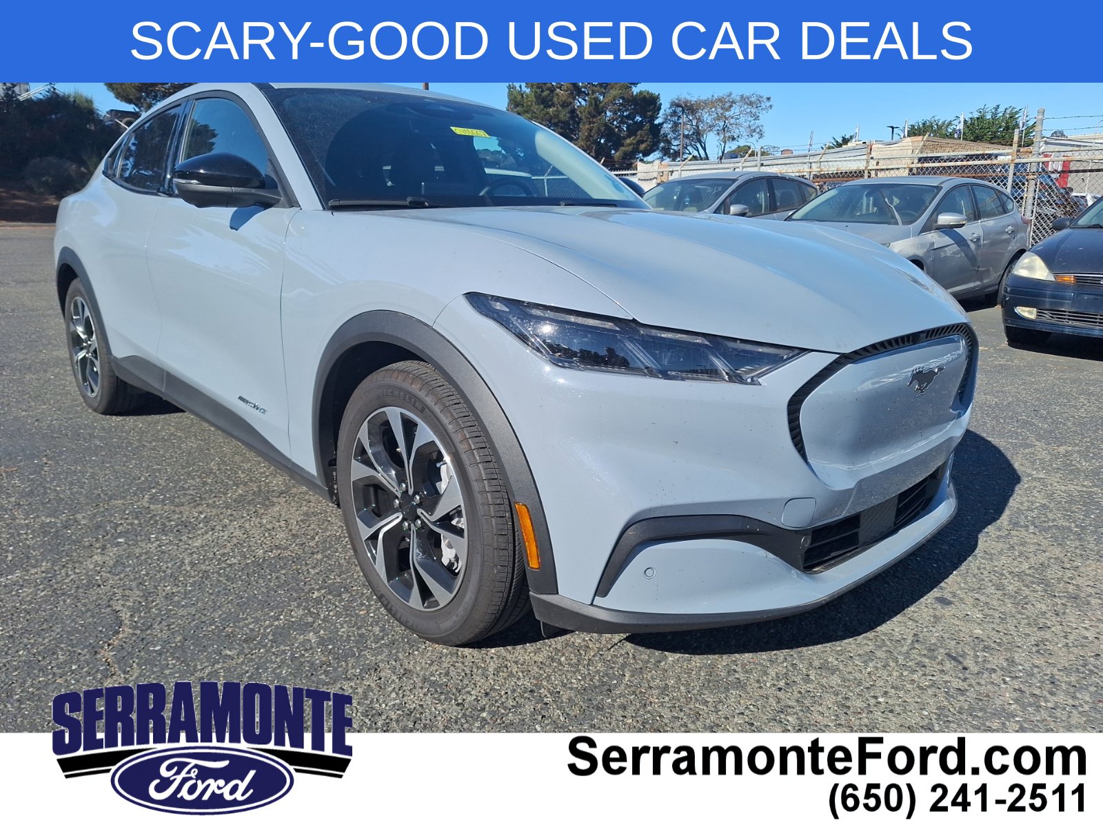 Used 2026 Ford Mustang Mach-E Select RWD with VIN 3FMTK1R44TMA00342 for sale in Colma, CA