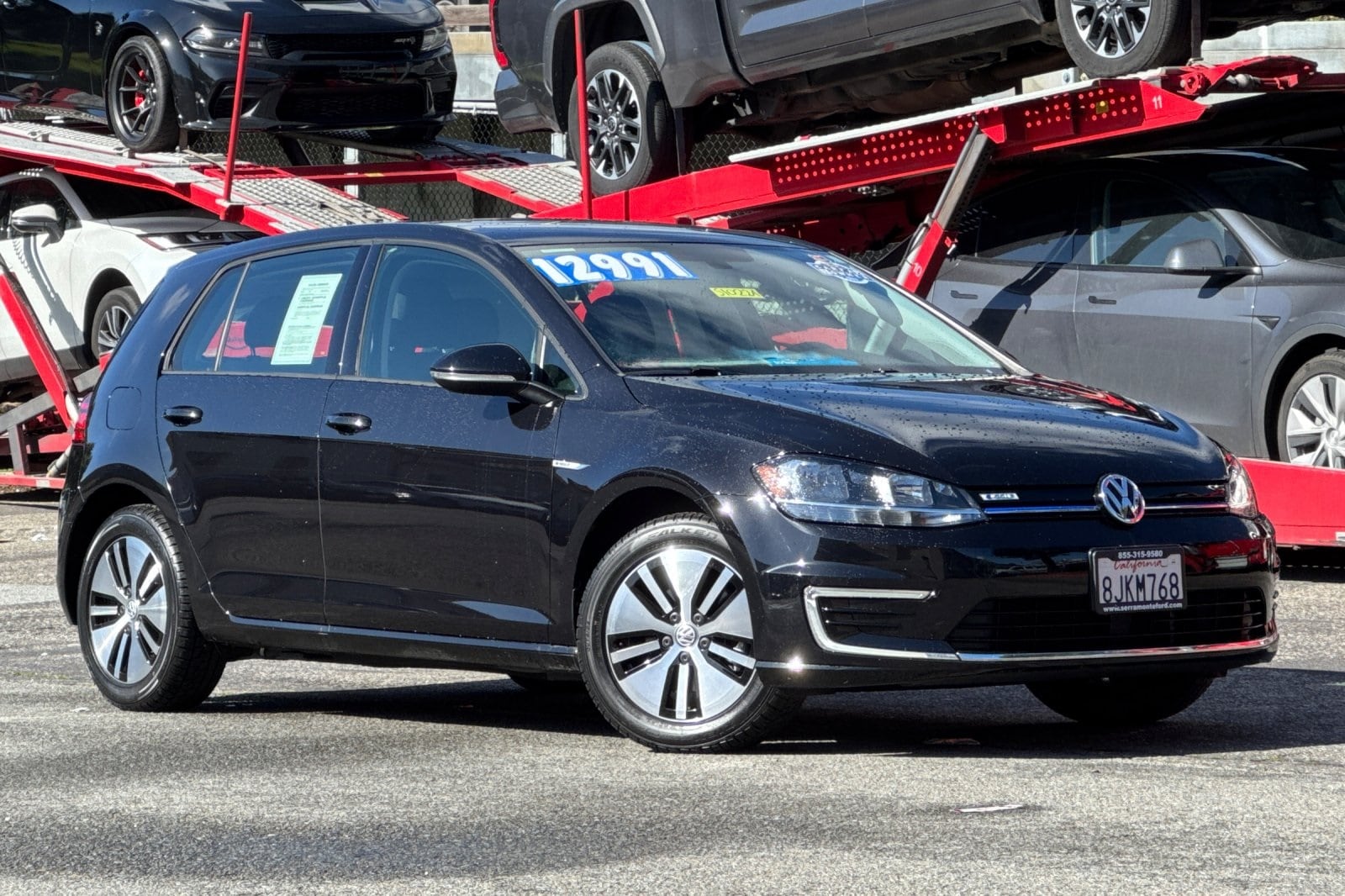 Used 2019 Volkswagen e-Golf e-Golf SE with VIN WVWKR7AU5KW908131 for sale in Colma, CA