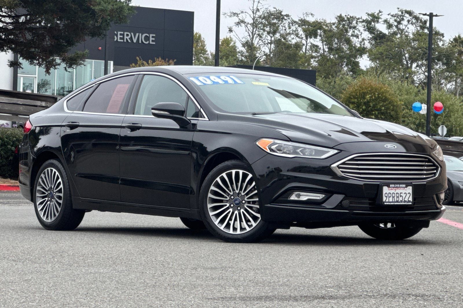 Used 2017 Ford Fusion SE with VIN 3FA6P0T94HR377948 for sale in Colma, CA