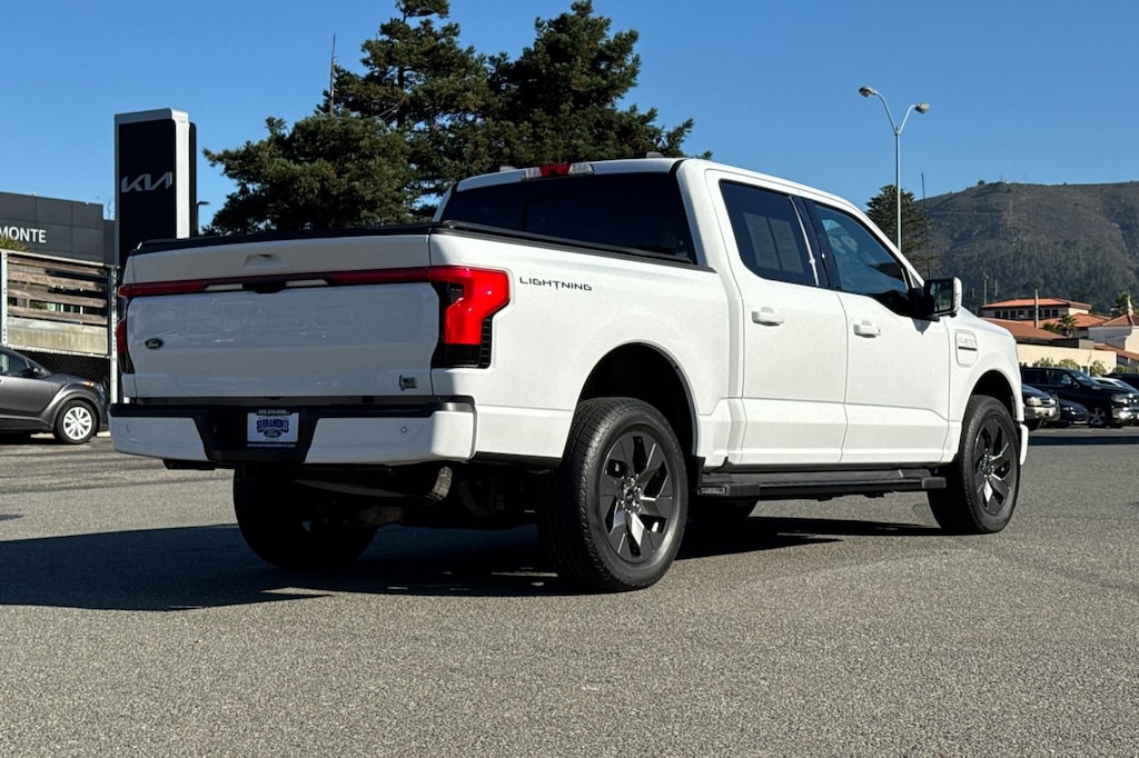 Certified 2023 Ford F-150 Lightning Lariat Truck SuperCrew Cab