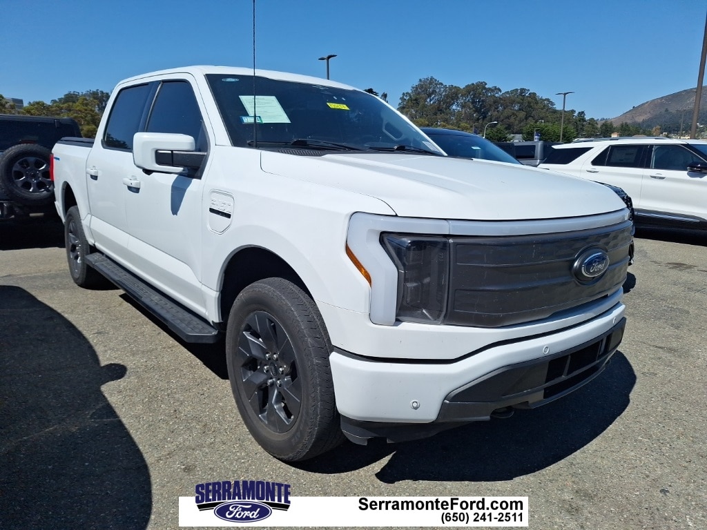 Certified 2023 Ford F-150 Lightning Lariat Truck SuperCrew Cab