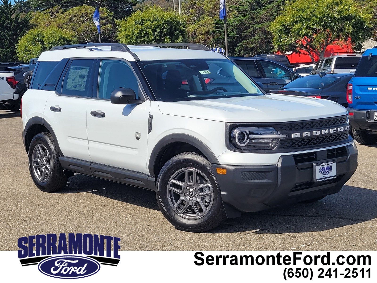 Space White 2026 Ford Bronco Sport SUV / Crossover All-Wheel Drive 8-Speed Automatic Overdrive