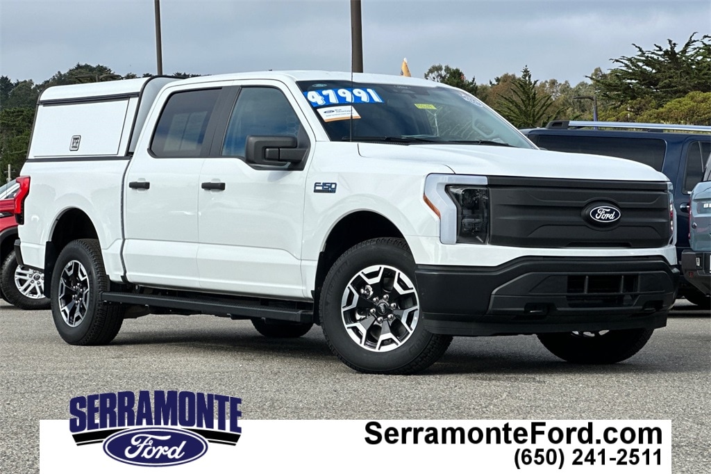 Certified 2024 Ford F-150 Lightning Pro with VIN 1FT6W1B73RWG08100 for sale in Colma, CA