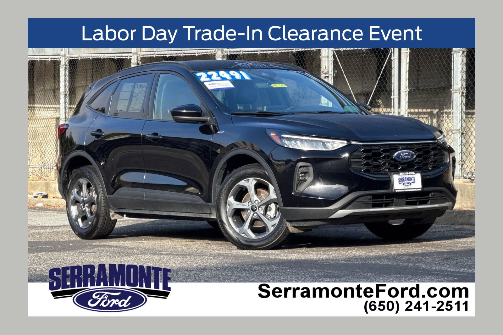 Agate Black 2025 Ford Escape SUV / Crossover All-Wheel Drive 8-Speed Automatic