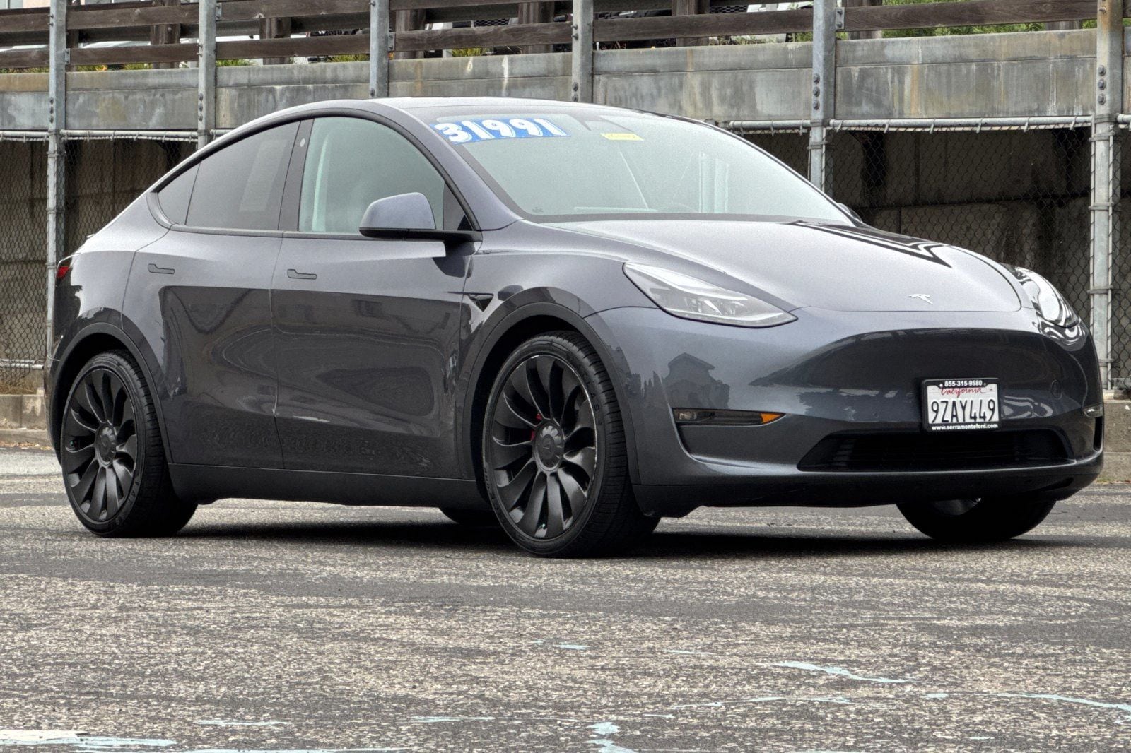 Used 2022 Tesla Model Y Performance with VIN 7SAYGDEF1NF367990 for sale in Colma, CA