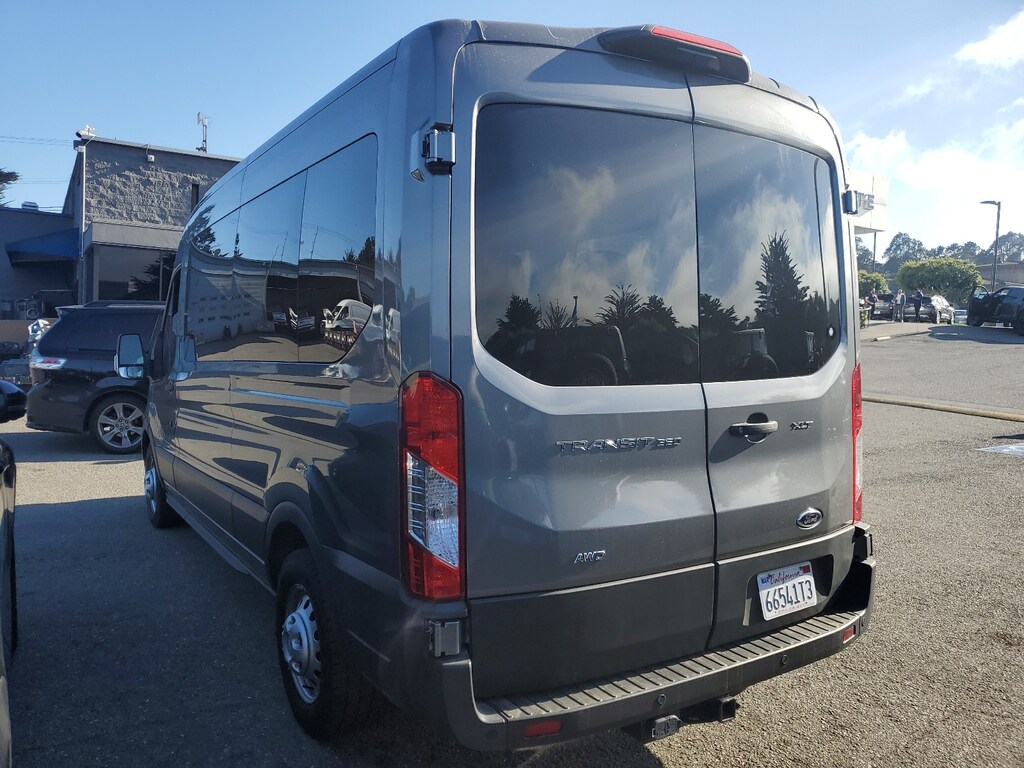Certified 2023 Ford Transit-350 Passenger XLT /15 Passenger Seat Wagon Medium Roof Van