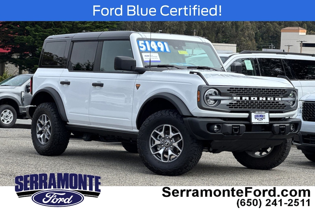 Certified 2025 Ford Bronco Badlands SUV
