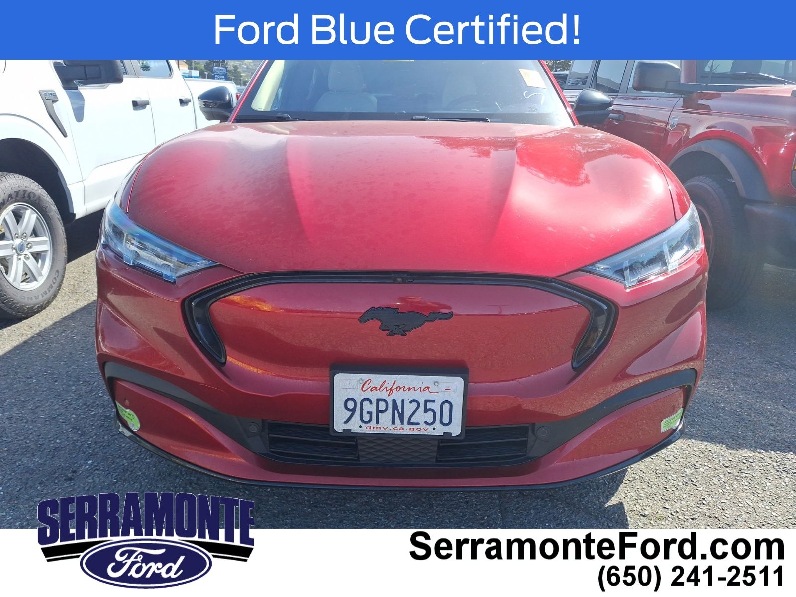 Certified 2023 Ford Mustang Mach-E Premium AWD with VIN 3FMTK3SU7PMA32908 for sale in Colma, CA