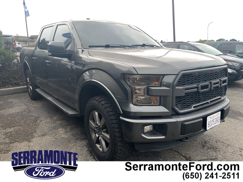 Used 2015 Ford F-150 Lariat Truck SuperCrew Cab