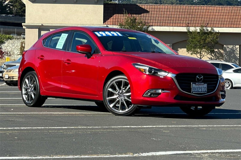 Used 2018 Mazda Mazda3 Grand Touring with VIN 3MZBN1M33JM268430 for sale in Colma, CA