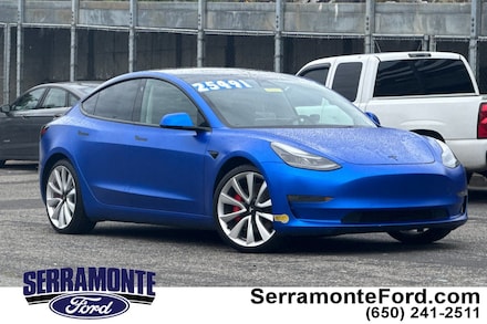 2022 Tesla Model 3 Performance Sedan 5YJ3E1EC0NF208492