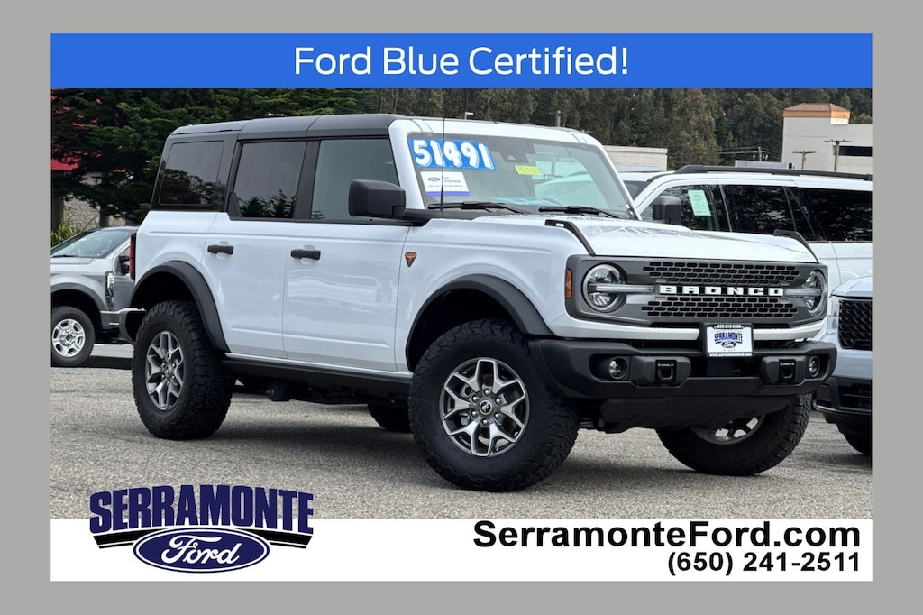 Certified 2025 Ford Bronco Badlands SUV