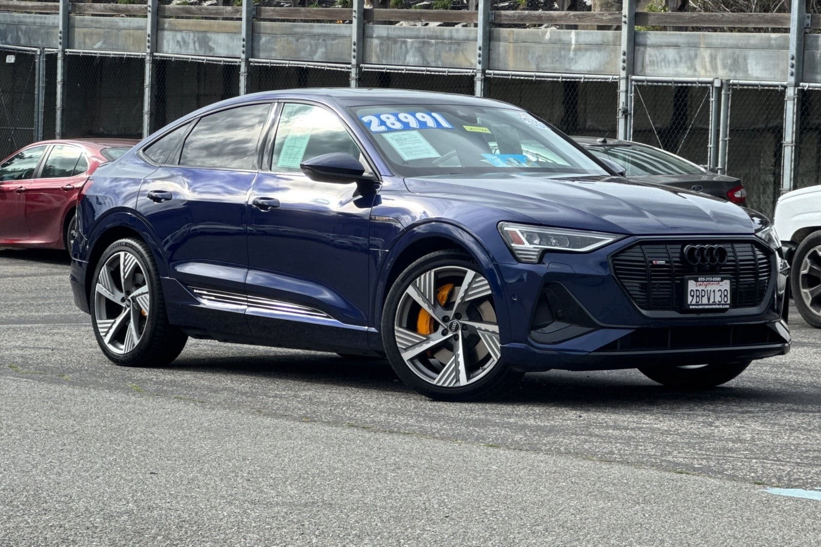 Used 2022 Audi e-tron Sportback Prestige with VIN WA13AAGE1NB036156 for sale in Colma, CA