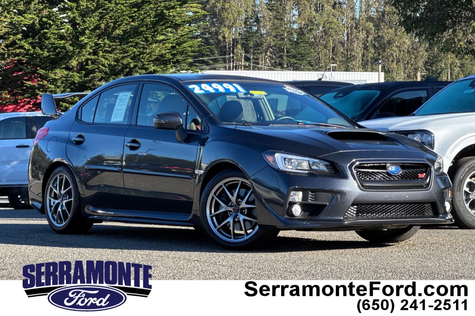 2017 Subaru WRX STI Limited with Wing Spoiler AWD