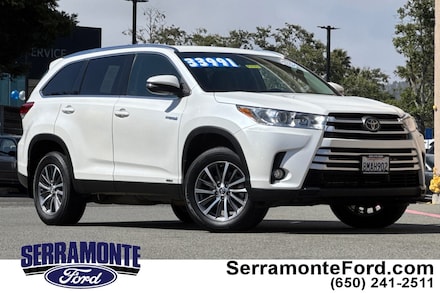 2019 Toyota Highlander Hybrid XLE SUV 5TDJGRFHXKS063852