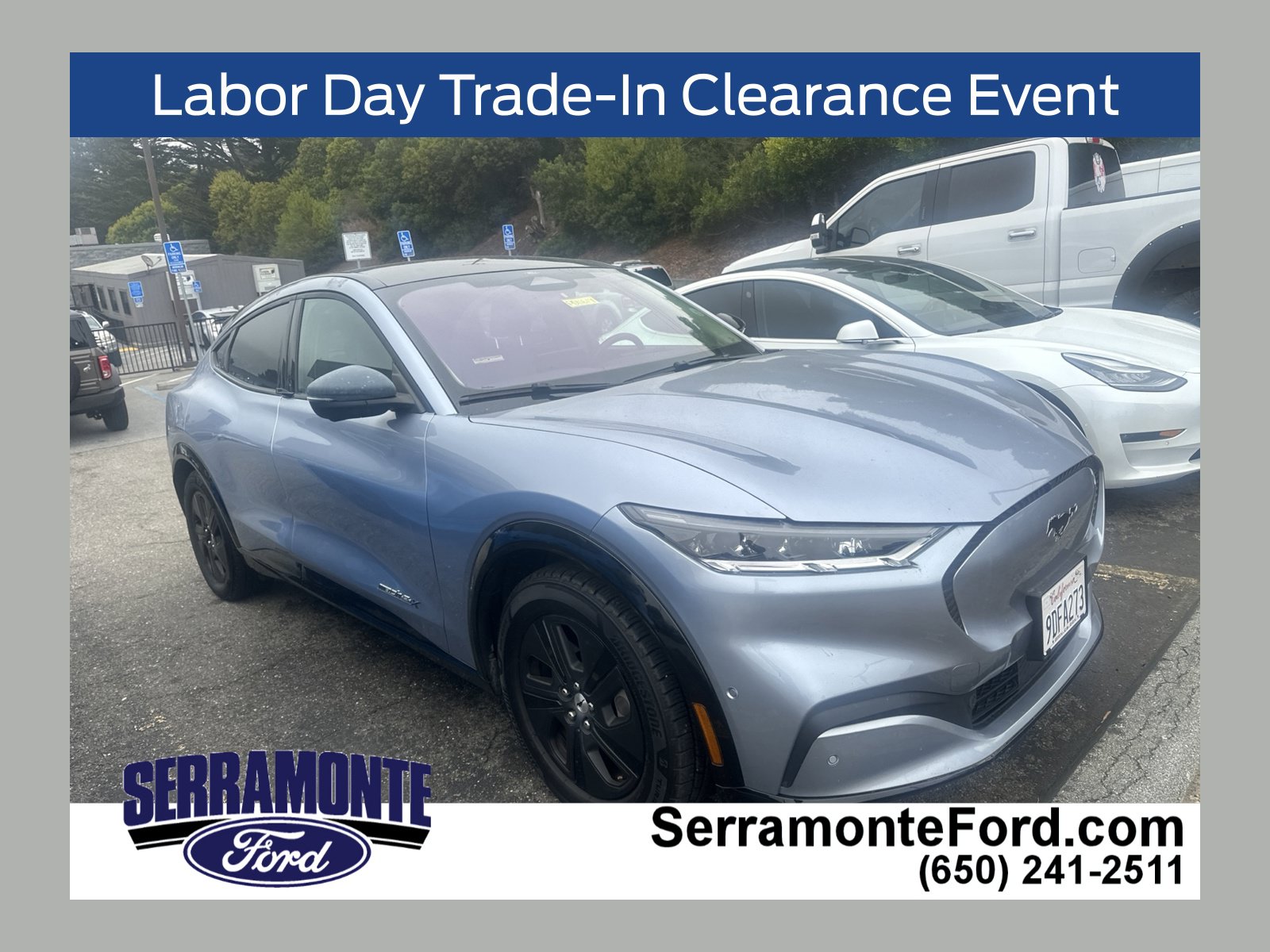 Certified 2022 Ford Mustang Mach-E California Route 1 AWD with VIN 3FMTK2SUXNMA42081 for sale in Colma, CA