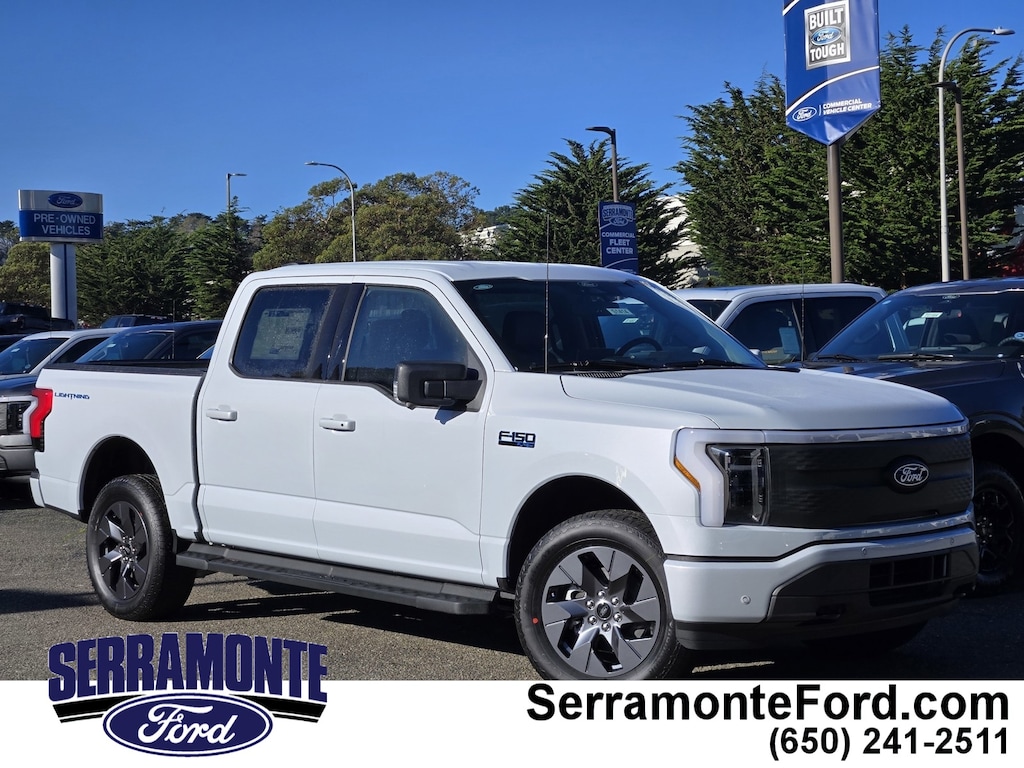 New 2025 Ford F-150 Lightning Flash Truck SuperCrew Cab