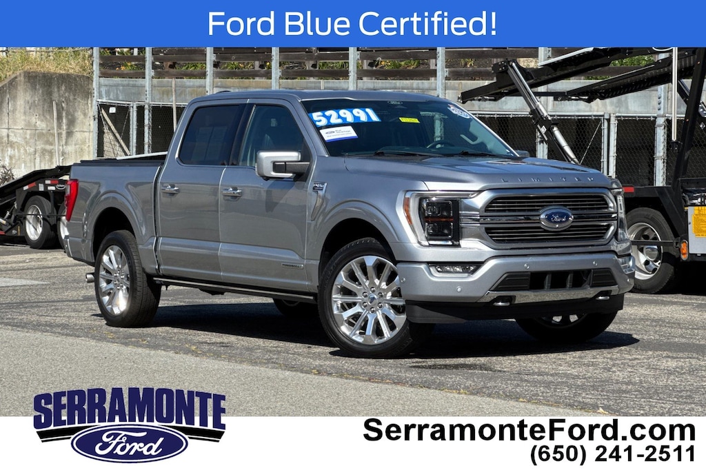 Certified 2022 Ford F-150 Limited Truck SuperCrew Cab