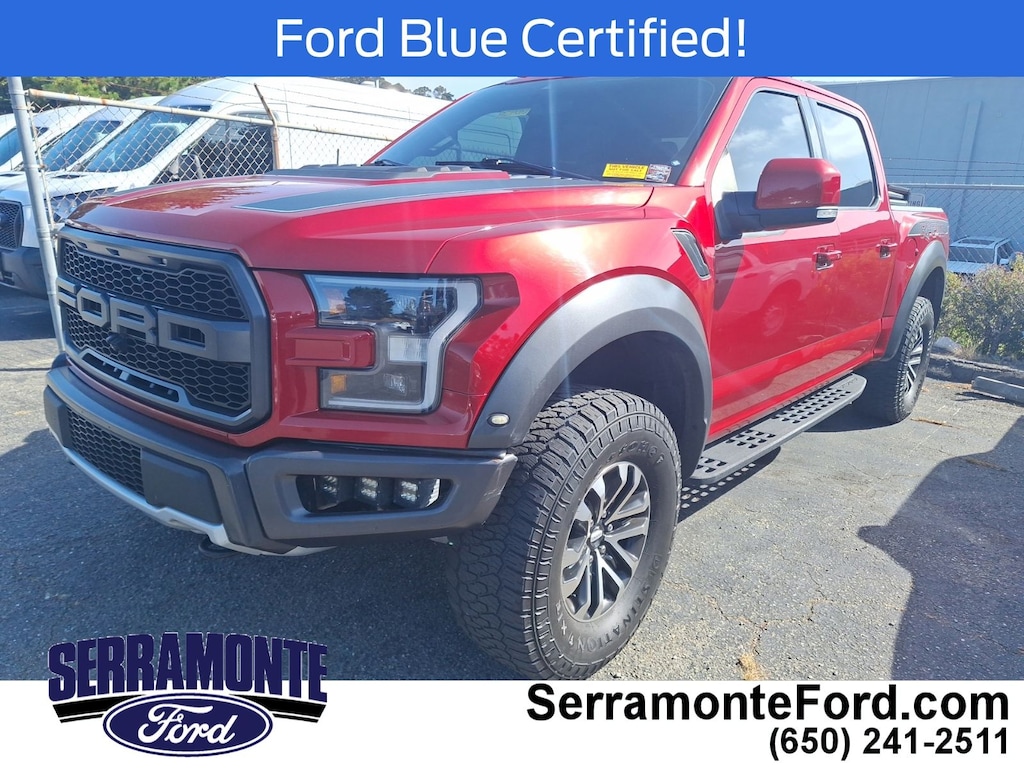 Certified 2020 Ford F-150 Raptor Truck SuperCrew Cab