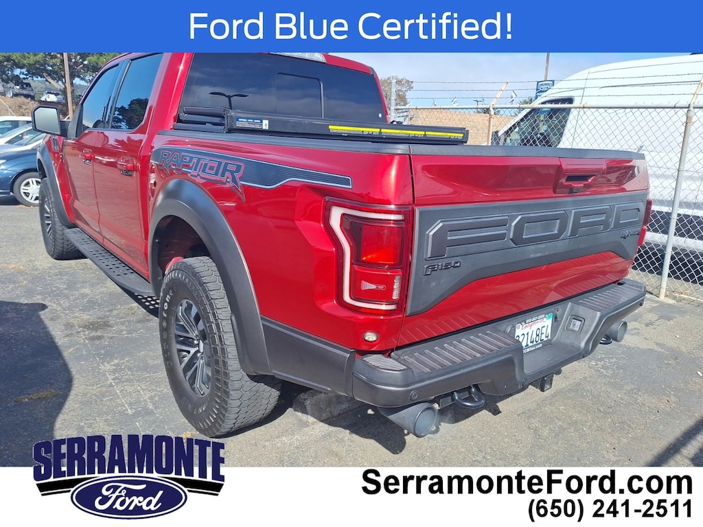 Certified 2020 Ford F-150 Raptor Truck SuperCrew Cab