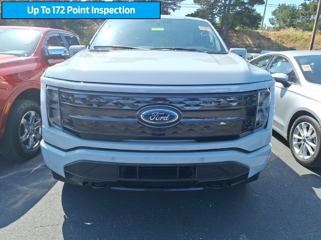 Certified 2023 Ford F-150 Lightning Platinum with VIN 1FT6W1EV2PWG10931 for sale in Colma, CA