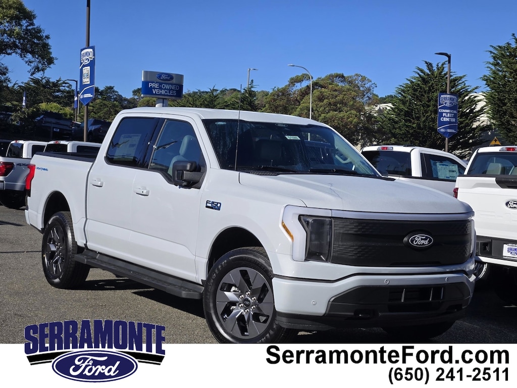 New 2025 Ford F-150 Lightning Flash Truck SuperCrew Cab