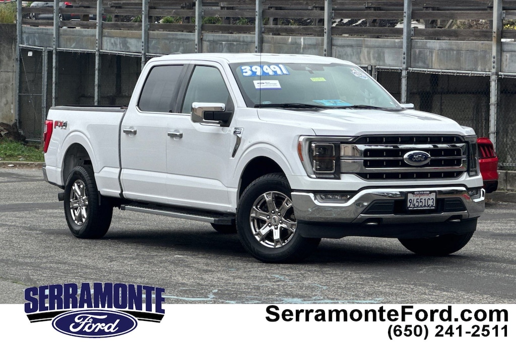 Certified 2021 Ford F-150 Lariat Truck SuperCrew Cab
