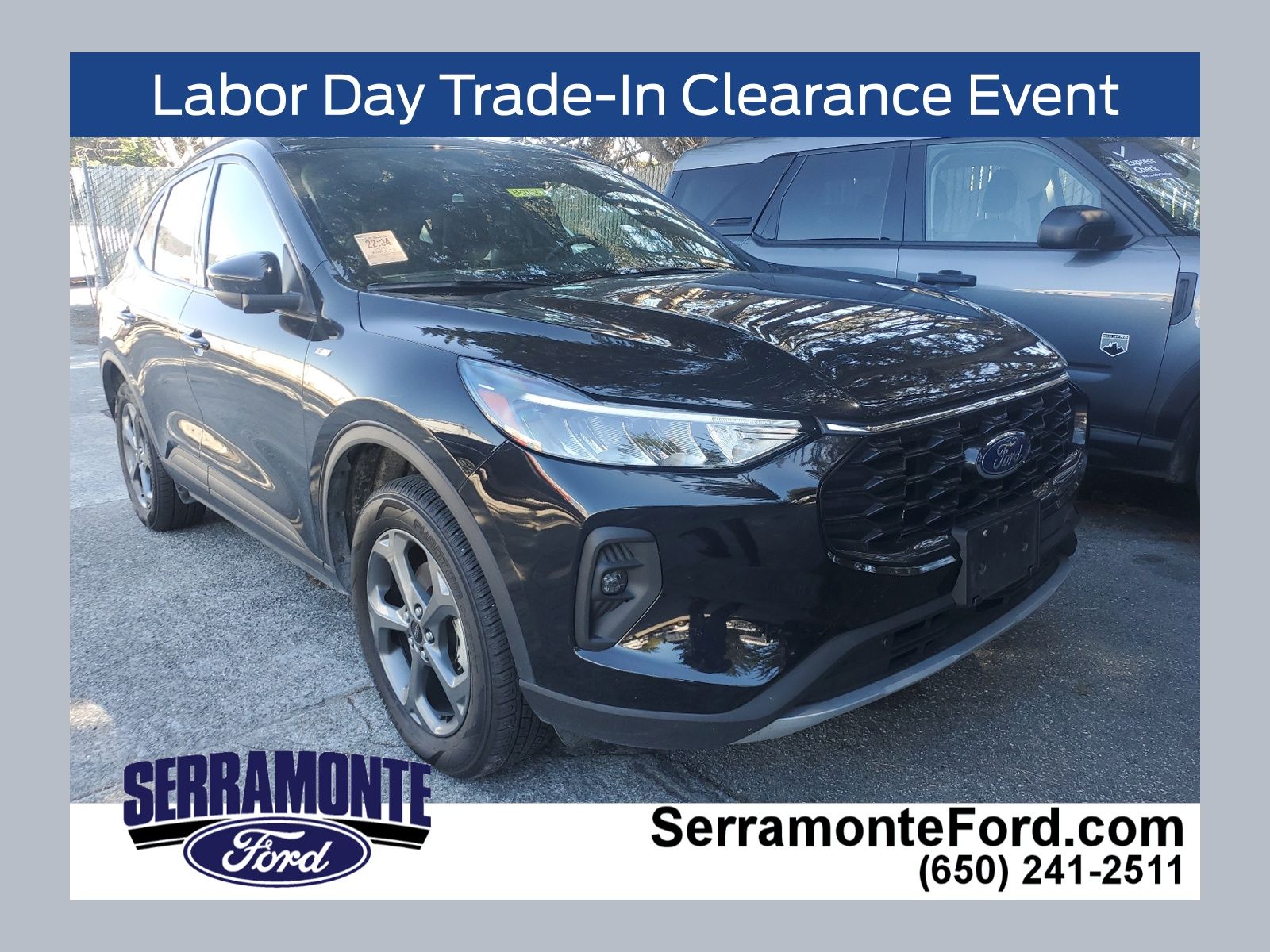 Agate Black 2025 Ford Escape SUV / Crossover All-Wheel Drive 8-Speed Automatic