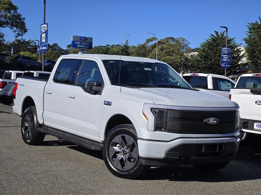 New 2025 Ford F-150 Lightning Flash Truck SuperCrew Cab