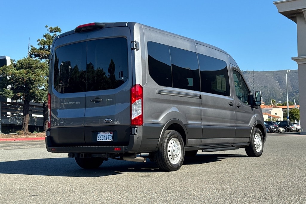 Certified 2023 Ford Transit-350 Passenger XLT /15 Passenger Seat Wagon Medium Roof Van