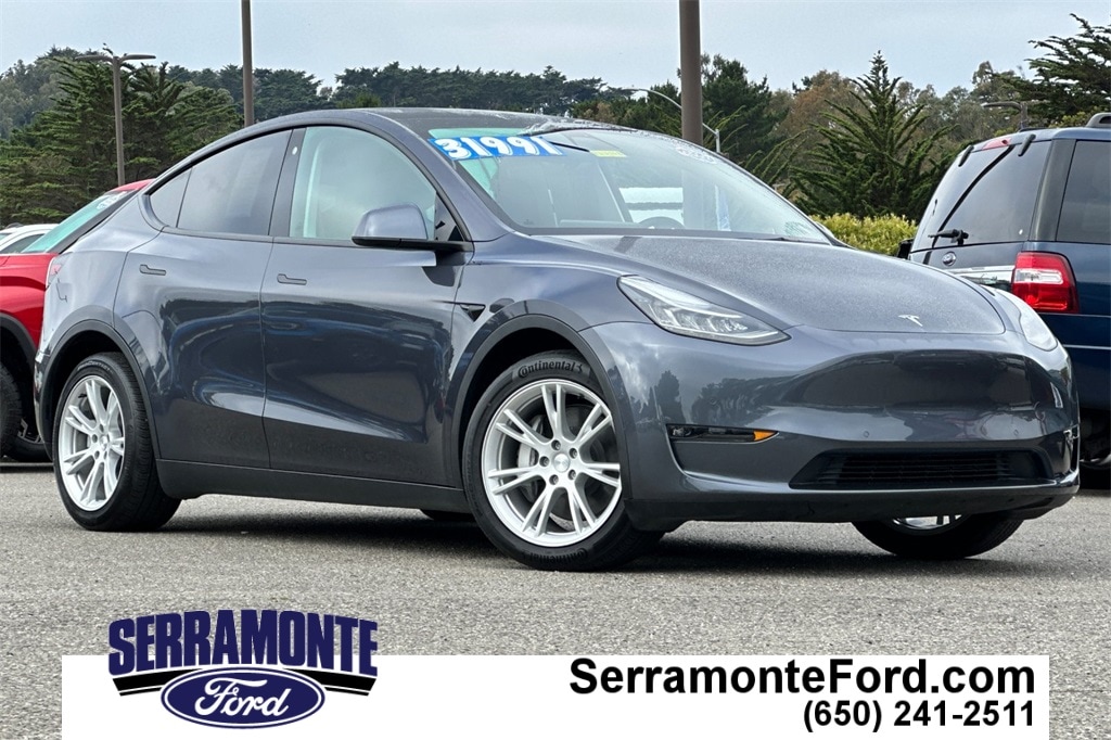 Used 2021 Tesla Model Y Long Range with VIN 5YJYGDEE8MF276900 for sale in Colma, CA