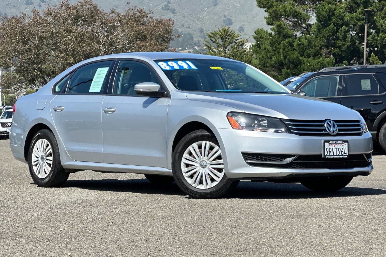 Used 2015 Volkswagen Passat S with VIN 1VWAT7A35FC073320 for sale in Colma, CA