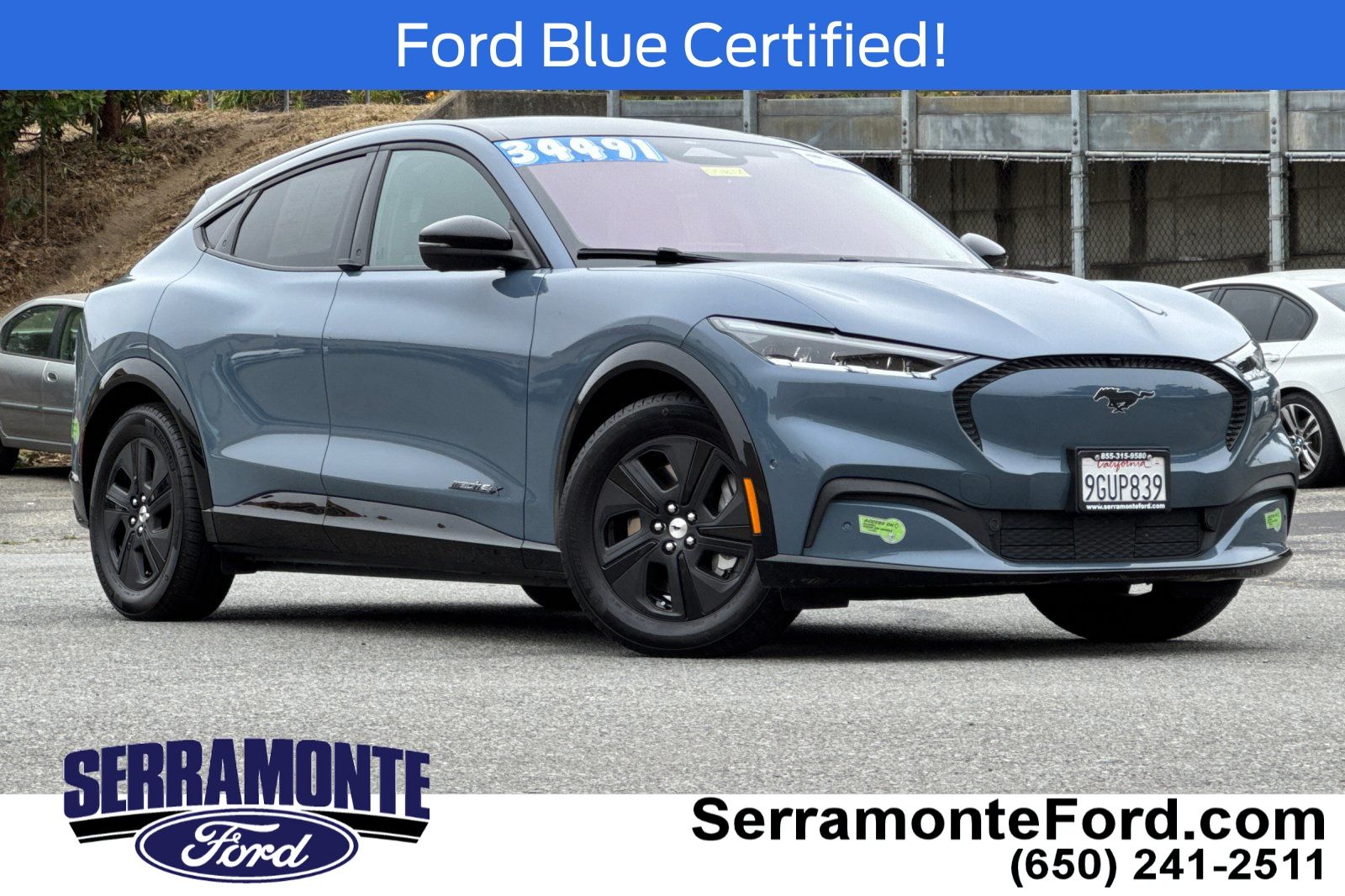 Certified 2023 Ford Mustang Mach-E California Route 1 AWD with VIN 3FMTK2SU5PMA17690 for sale in Colma, CA