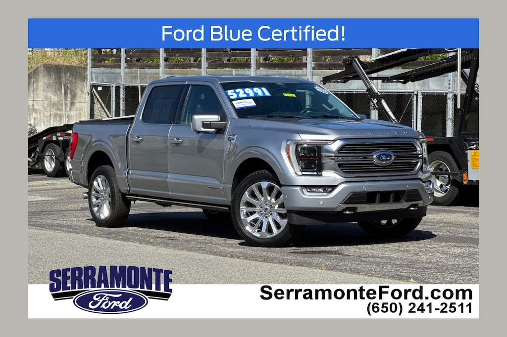Certified 2022 Ford F-150 Limited Truck SuperCrew Cab