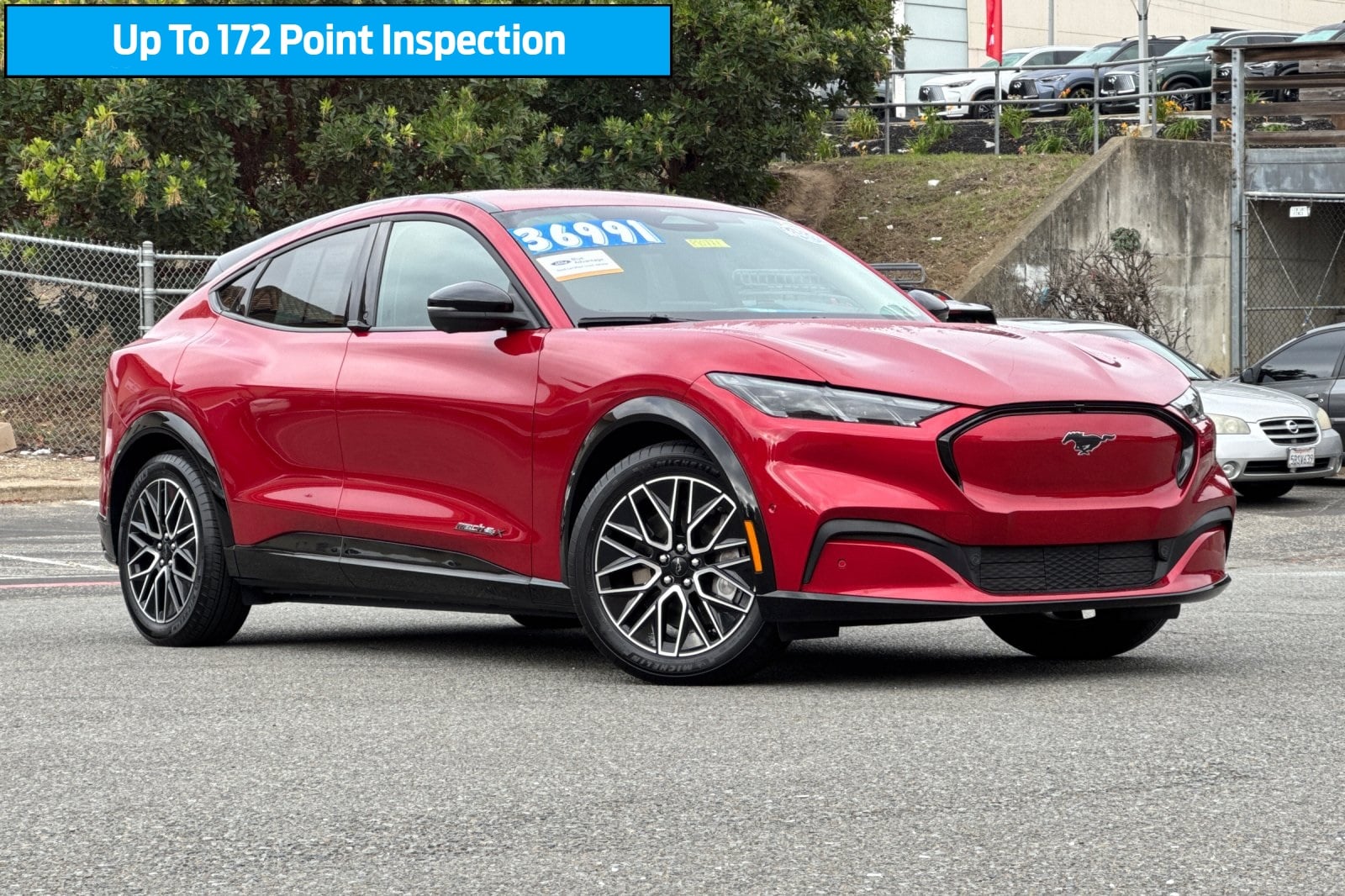 Certified 2024 Ford Mustang Mach-E Premium AWD with VIN 3FMTK3SU5RMA17004 for sale in Colma, CA