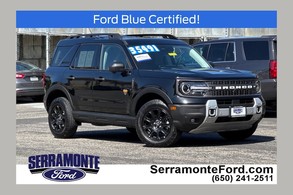 Certified 2025 Ford Bronco Sport Badlands SUV