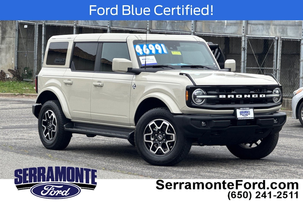 Certified 2025 Ford Bronco Outer Banks SUV