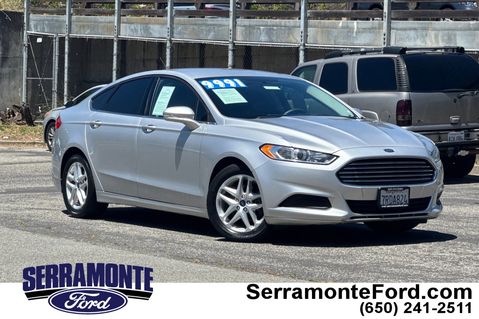 Ingot Silver 2016 Ford Fusion SE Sedan Front-Wheel Drive 6-Speed Automatic