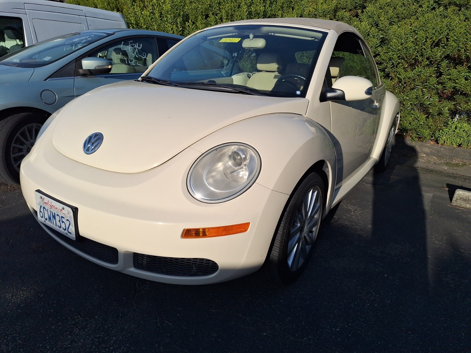 Used 2008 Volkswagen New Beetle SE with VIN 3VWRG31Y78M408008 for sale in Colma, CA