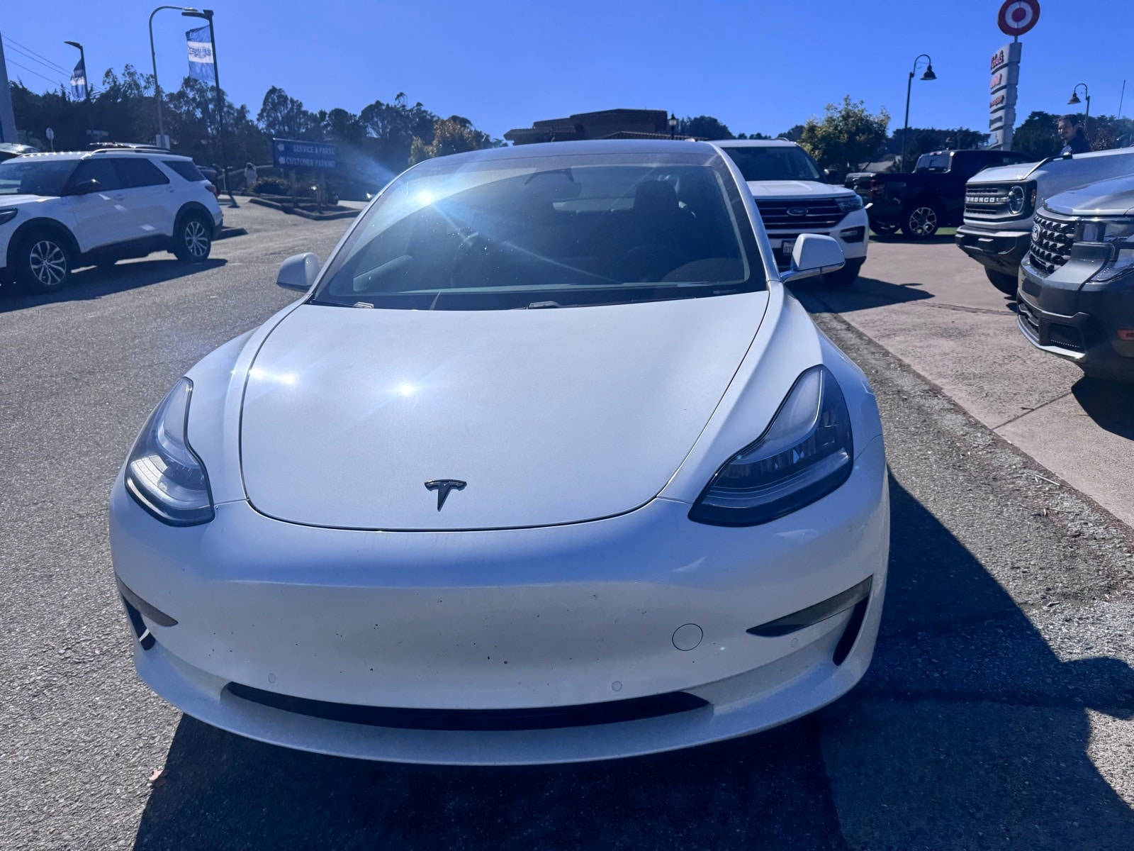 Used 2020 Tesla Model 3 Base with VIN 5YJ3E1EB3LF803213 for sale in Colma, CA