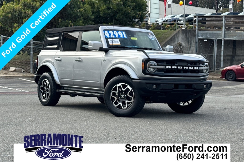 Certified 2021 Ford Bronco Outer Banks SUV