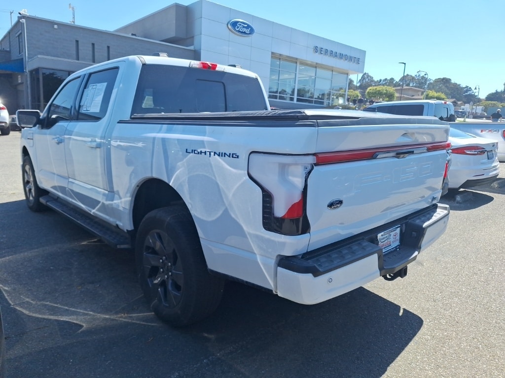 Certified 2023 Ford F-150 Lightning Lariat Truck SuperCrew Cab