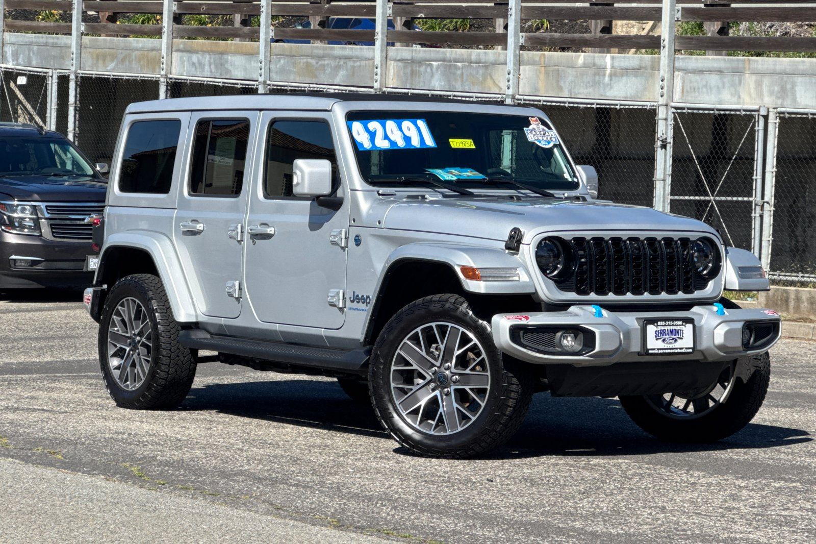 Used 2024 Jeep Wrangler 4xe High Altitude 4XE with VIN 1C4RJXU65RW147629 for sale in Colma, CA