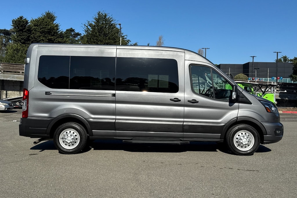Certified 2023 Ford Transit-350 Passenger XLT /15 Passenger Seat Wagon Medium Roof Van