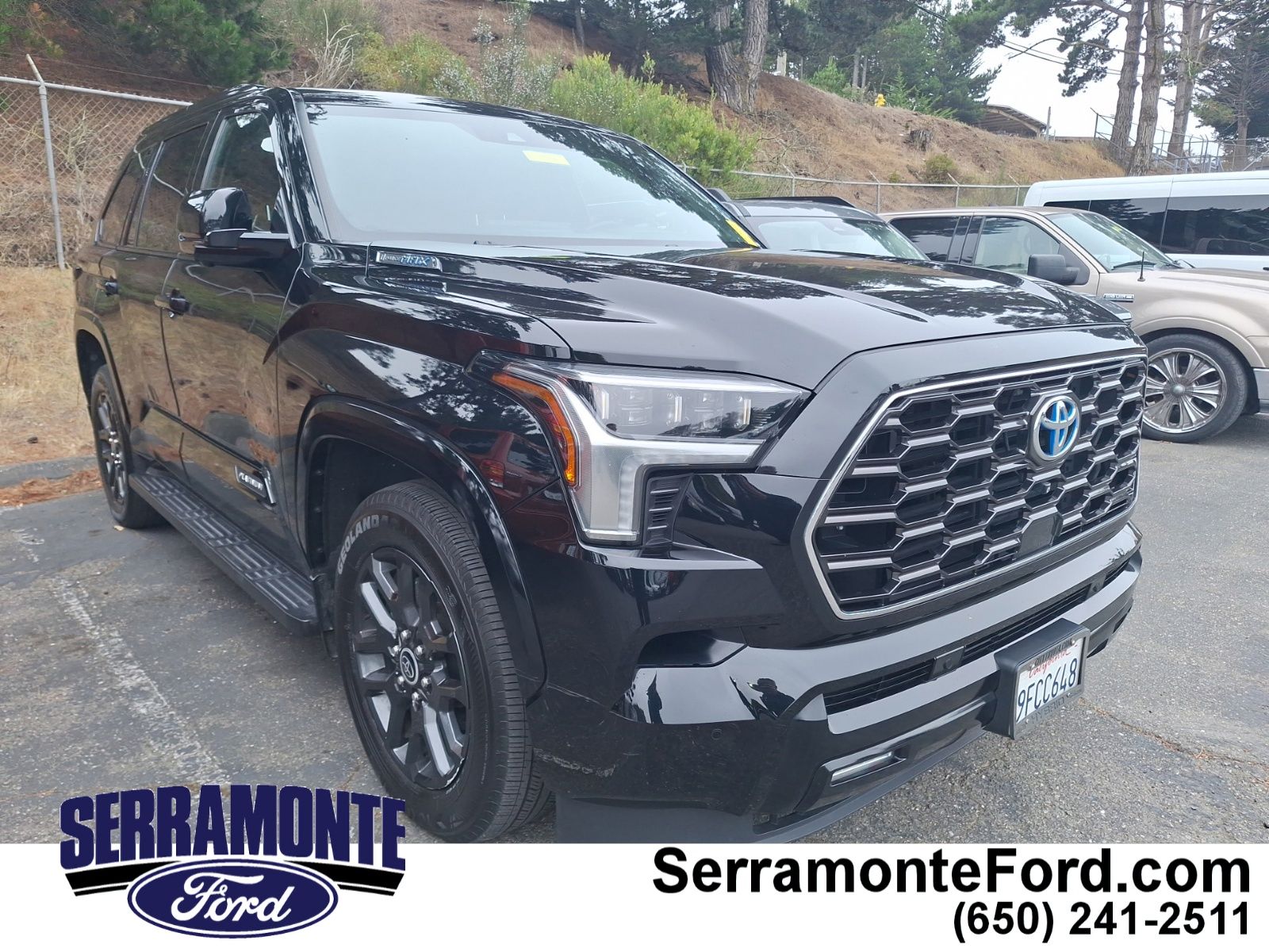 Midnight Black 2023 Toyota Sequoia SUV / Crossover Four-Wheel Drive Automatic