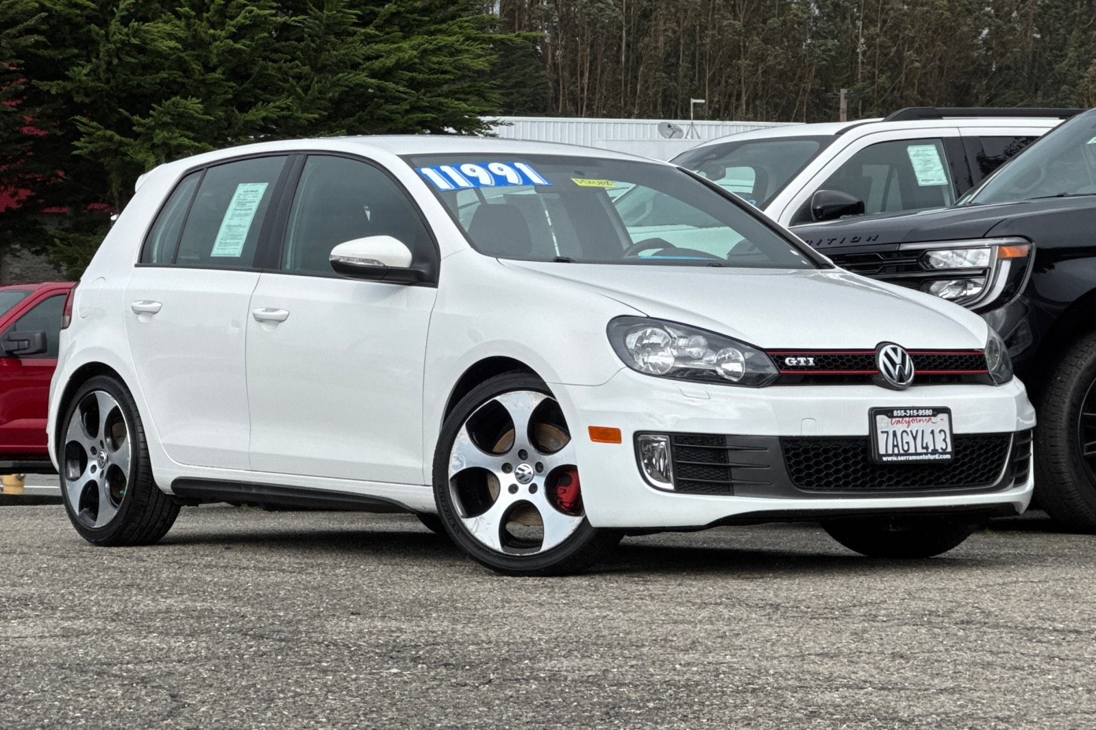 Used 2013 Volkswagen GTI Wolfsburg Edition with VIN WVWHD7AJ5DW125408 for sale in Colma, CA