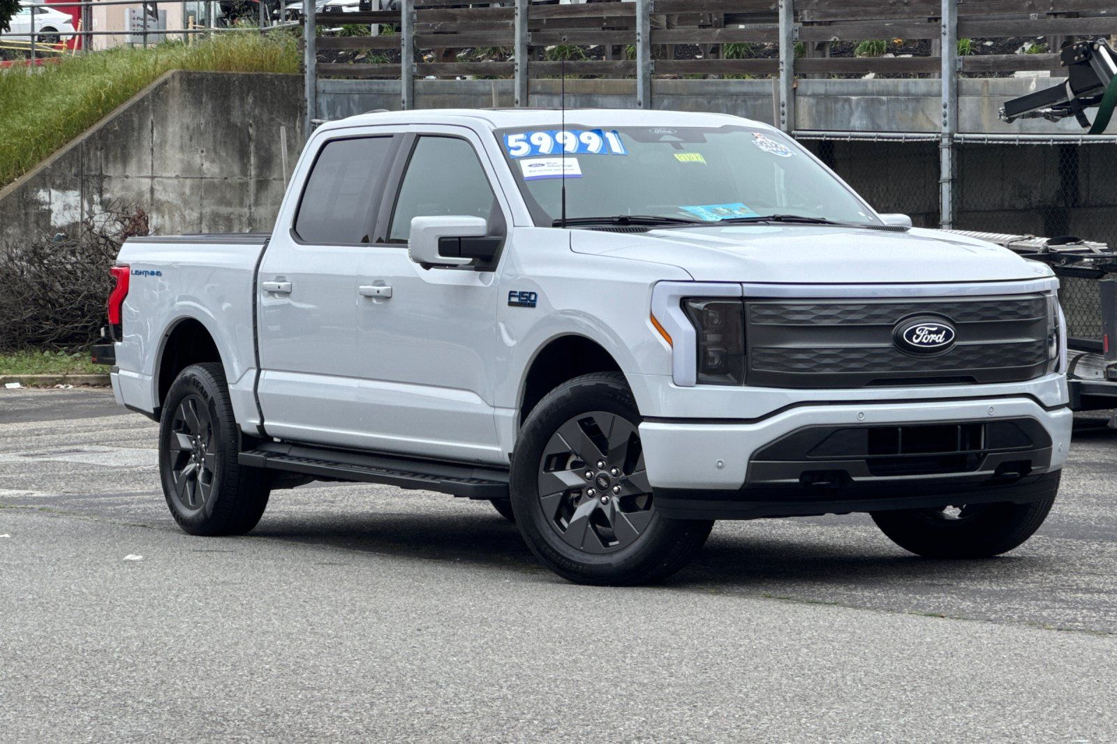Certified 2025 Ford F-150 Lightning Lariat with VIN 1FT6W5L78SWG10873 for sale in Colma, CA
