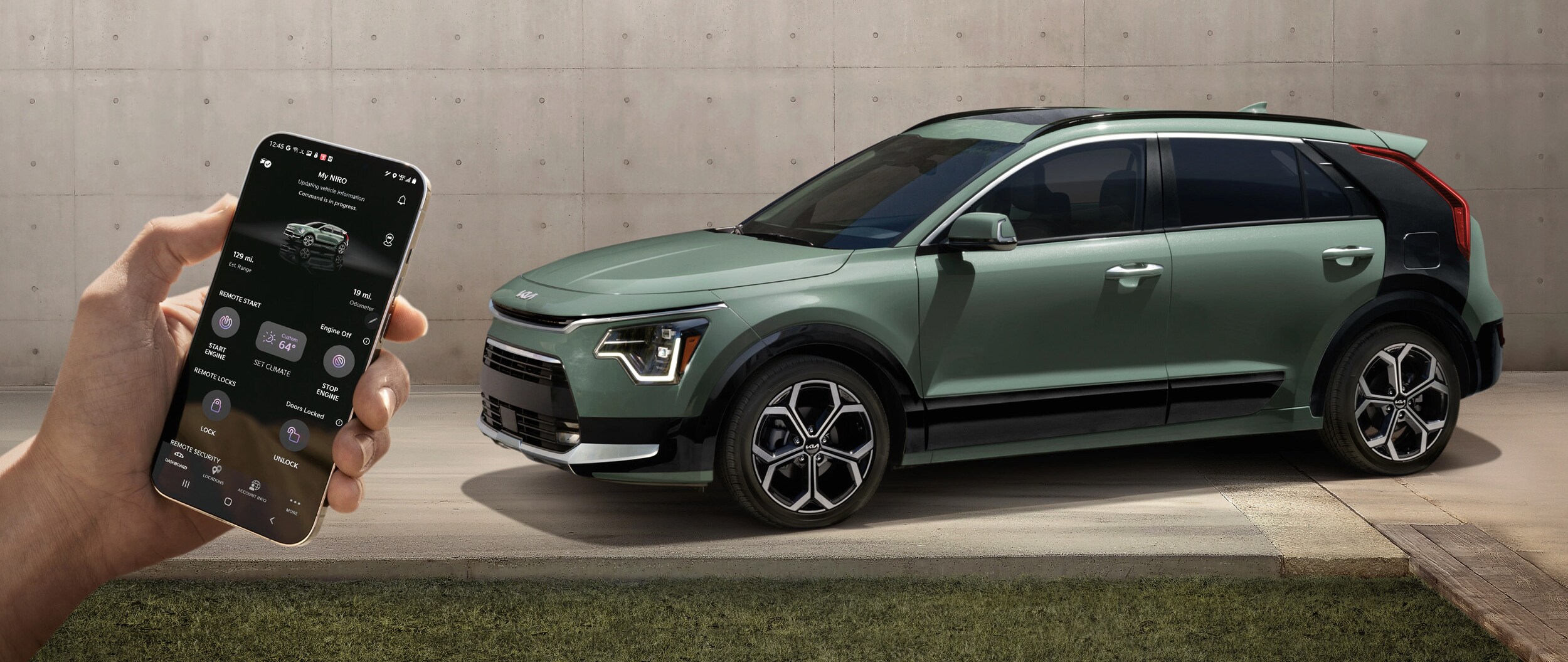 2023 Kia Niro Hybrid Remote Features With Kia Connect