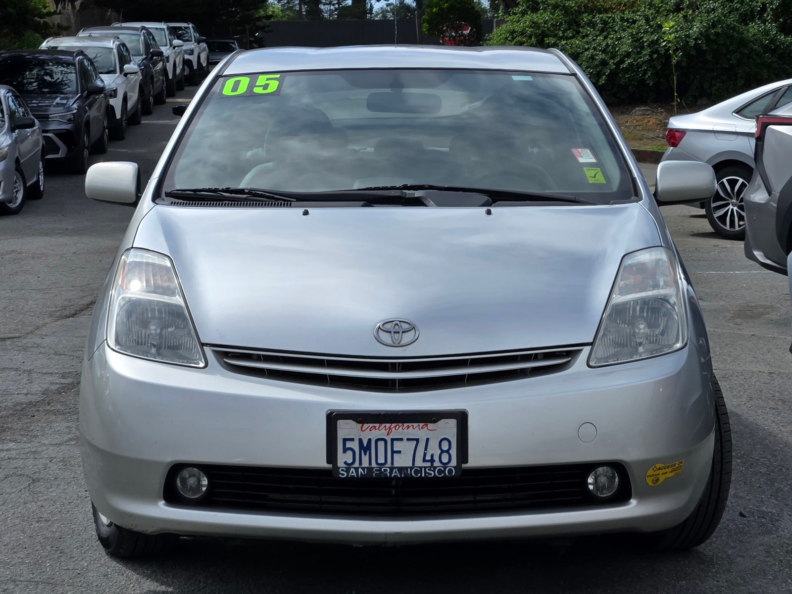 Used 2005 Toyota Prius Base with VIN JTDKB20U557021863 for sale in Colma, CA