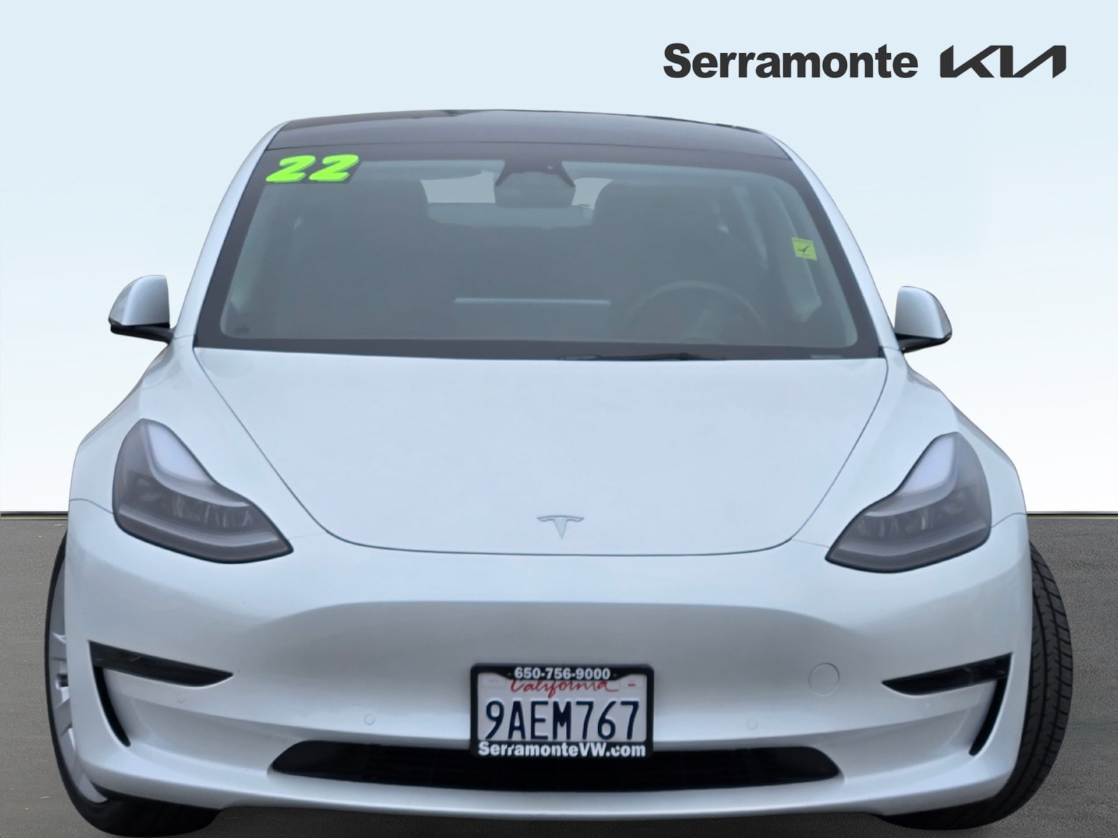 Used 2022 Tesla Model 3 Base with VIN 5YJ3E1EA8NF175210 for sale in Colma, CA